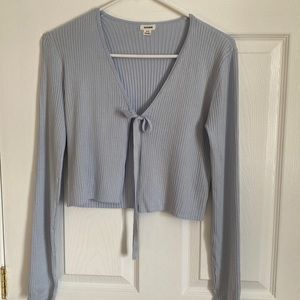Garage Bow Tie Summer Cardigan size small.